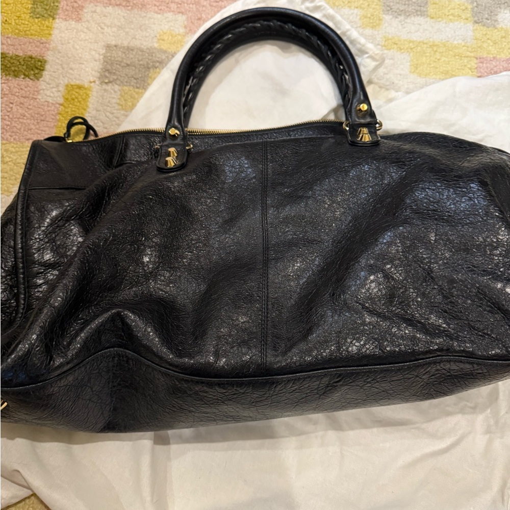 Balenciaga Black Large City (moto) Bag - Picture 10 of 14
